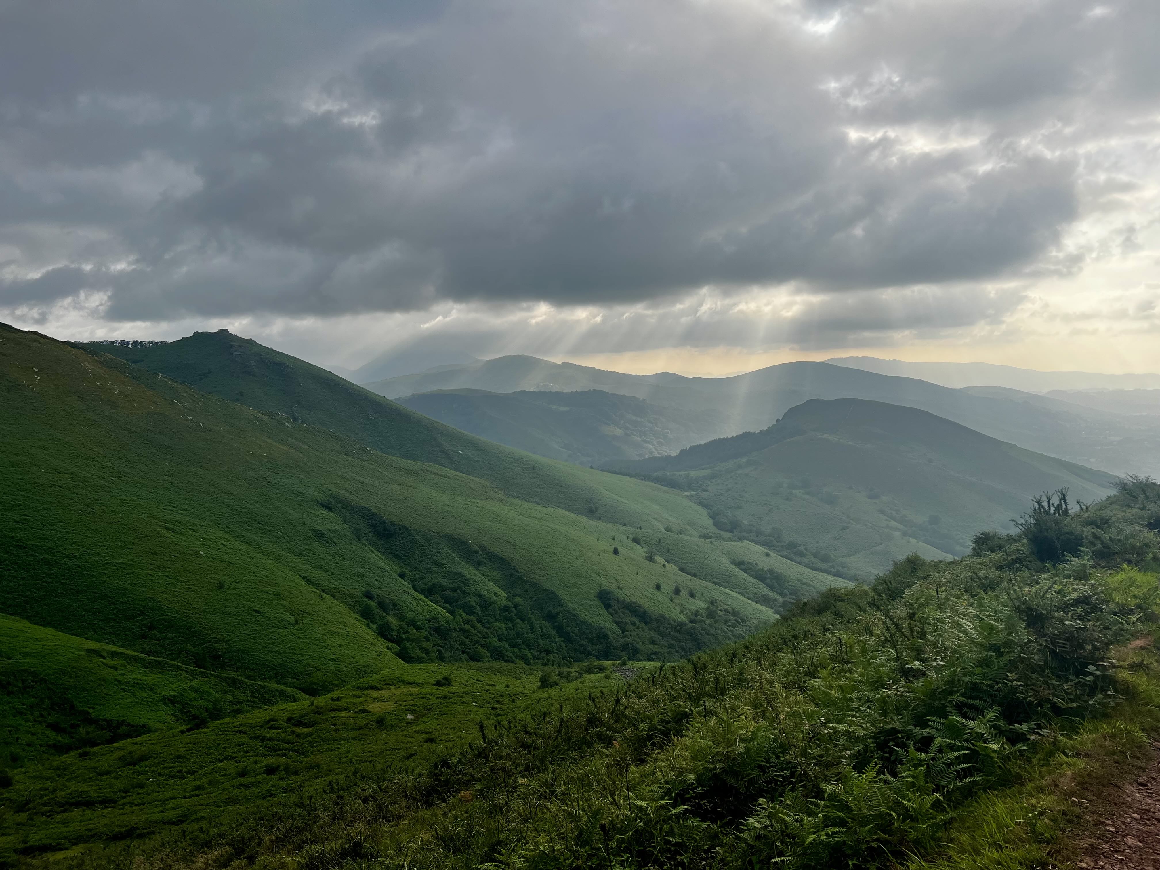 Pays Basque mountain landscape